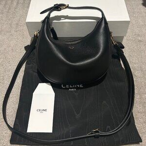 Brand New Teen Celine Lulu In Grained Calfskin Bag